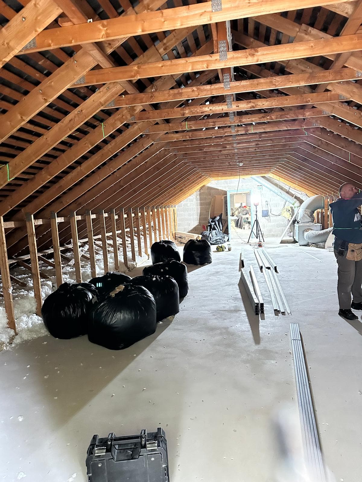 Équipe Solution Maintenance Bâtiment sur un chantier